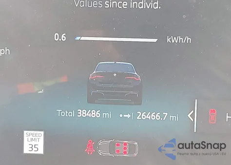 2024 BMW I4 Gran Coupe Edrive35 z USA, uszkodzony, nr VIN WBY43AW06RFS01660